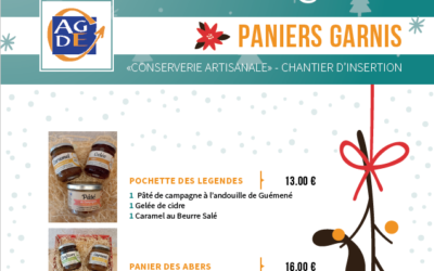 Découvrez nos paniers de Noël !